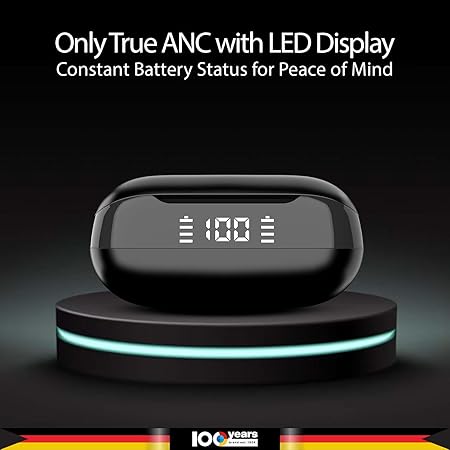 Blaupunkt Newly Launched BTW300 Moksha+ True ANC in Ear Earbuds (Black)