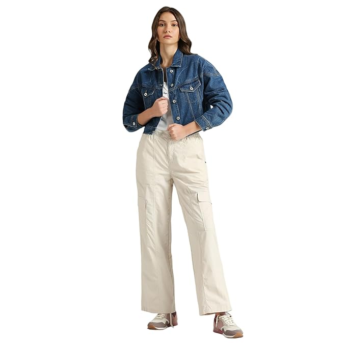 Pepe Jeans Women's Relaxed Fit High Rise Jeans