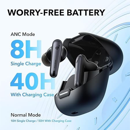 soundcore Liberty 4 NC Wireless in Ear Earbuds,Noise Reduction, 50H Battery (4 Color options)