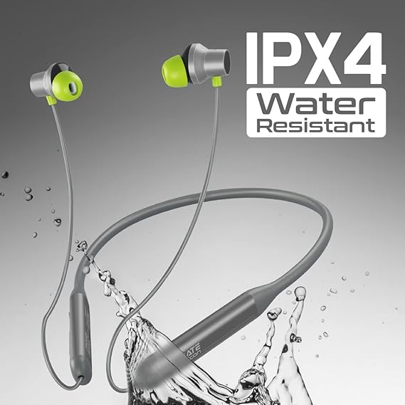 Promate Velcon Wireless Neckband in Ear Earphones, Hd Active Noise Cancelling Bluetooth Earphones with Anti-Slip Neckband (4 color options)
