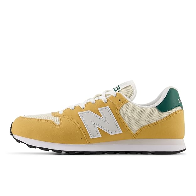 new balance Unisex 500 Sneakers (Mustard Gold)