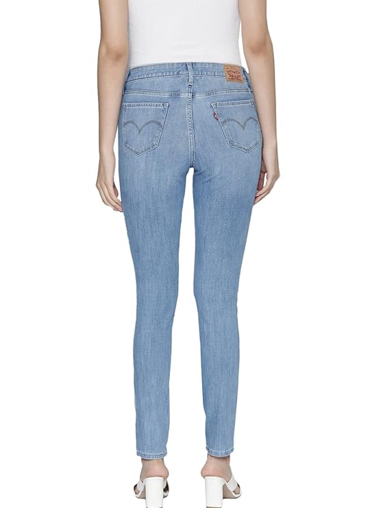 Levi's Women's 711 Skinny Fit Mid Rise Jeans