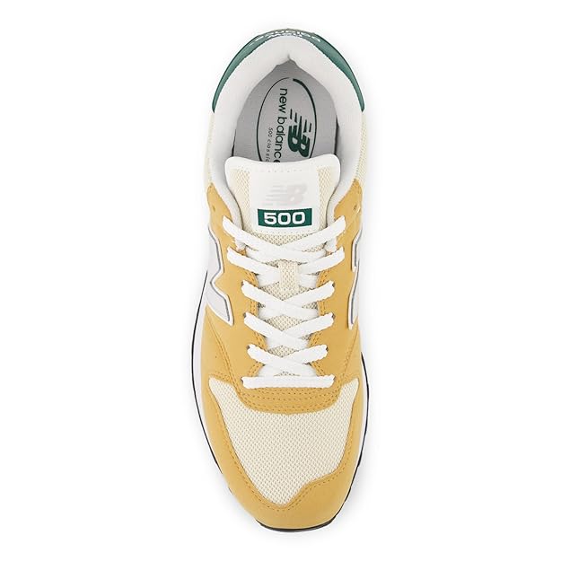 new balance Unisex 500 Sneakers (Mustard Gold)