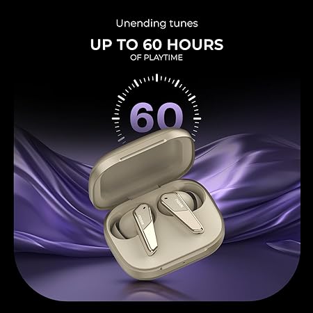 Noise Buds N1 Pro in-Ear Truly Wireless Earbuds with Metallic Finish, ANC(Upto 30dB), 60H of Playtime (4 Color options)
