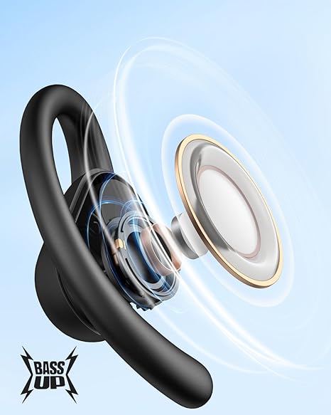 soundcore by Anker V30I Open-Ear Open Ear Headphones, 36H Playtime,Bluetooth 5.3,App Control,Clear Calls,Wireless Earbuds (Black)