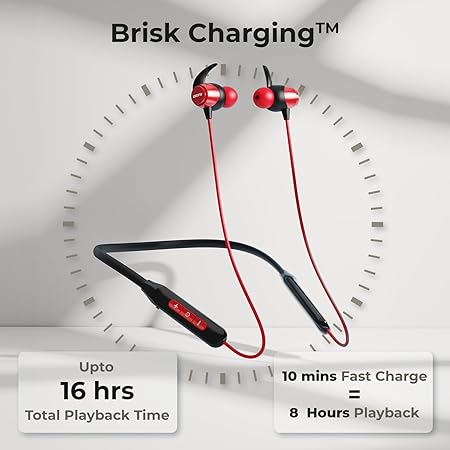 Defy Fuzionx Pro with 16 Hours Playback, Fast Charge, Low Latency, Enc Noise Cancellation, Quick Pair & Connect, Bt V5,2 (2 color options)
