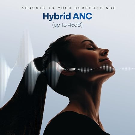 Noise Buds X Ultra in-Ear Truly Wireless Earbuds with Hybrid ANC (Up to 45dB), 50H of Playtime (4 Color options)