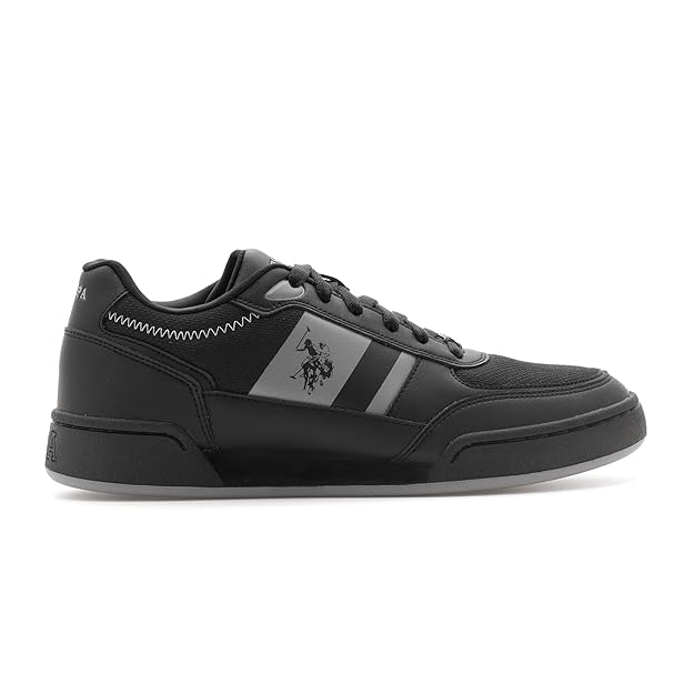 US Polo Association Men LUIS Driving Shoes (Black)