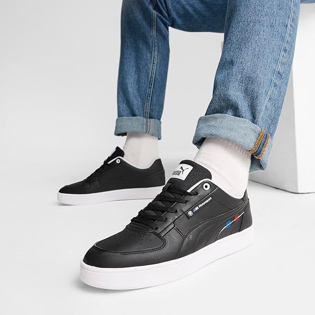 Puma Unisex Adult BMW MMS Caven 2.0 Sneaker (Black)