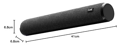 Boat Aavante bar 600 Bluetooth Soundbar with 25W RMS Boat Signature Sound, 2.0 Channel, Upto 7 Hours Playback (Jade Black)