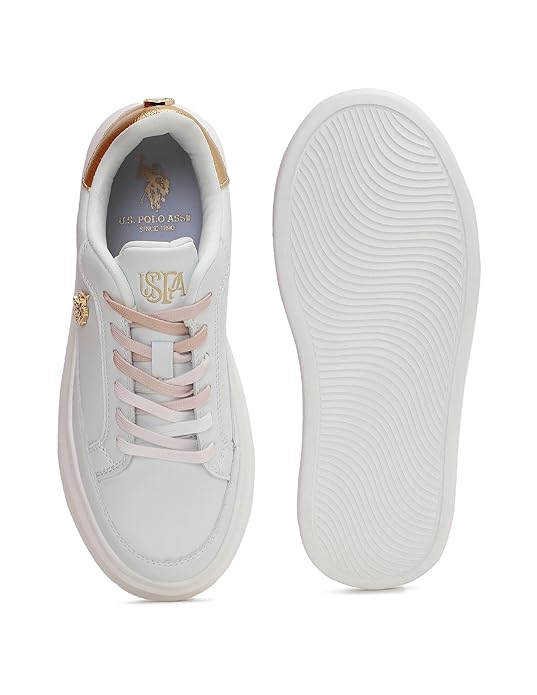 U.S. Polo Assn. Women Lace Up Sneaker Shoes