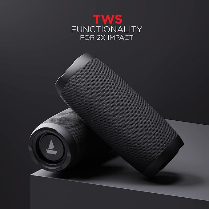 boAt Stone 620 Bluetooth Speaker with 12W RMS Stereo Sound, 10HRS Playtime, TWS Feature, IPX4 (4 color options)