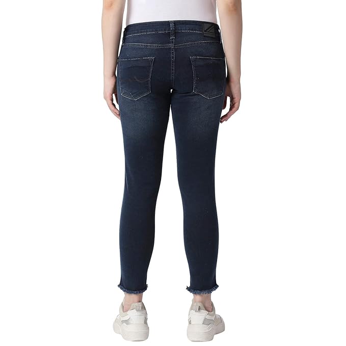 Pepe Jeans Women's Mid Rise Skinny Jeans