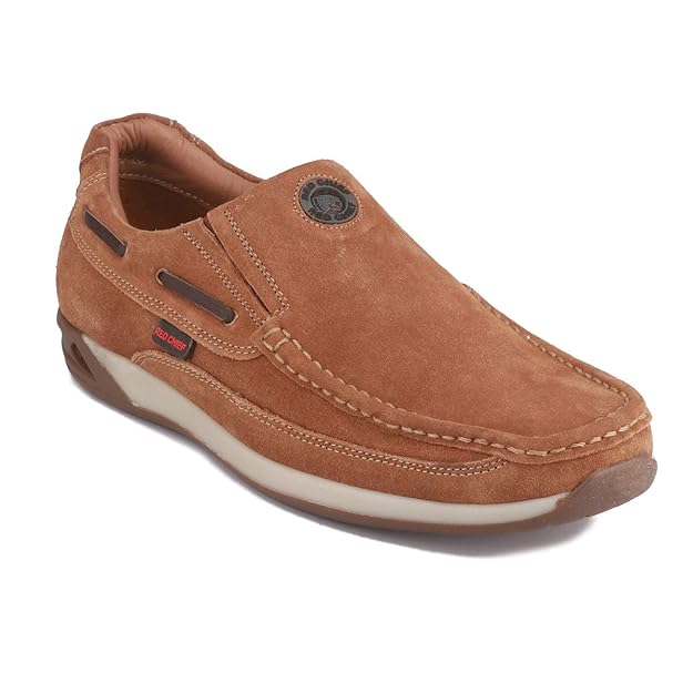 Red Chief Genuine Leather Classic Slip On | Casual Shoes for Men TPR Sole