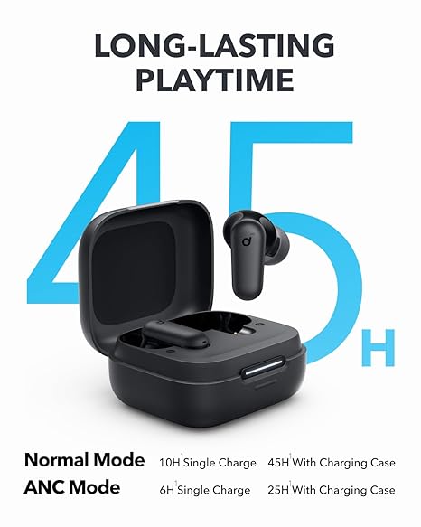 soundcore R50I NC by Anker Noise Cancelling in Ear Earbuds,Strong 42Db Adaptive Noise Cancelling,Powerful Bass,45H Playtime (5 Color options)