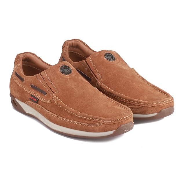 Red Chief Genuine Leather Classic Slip On | Casual Shoes for Men TPR Sole