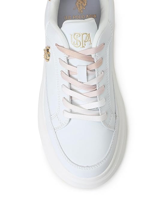U.S. Polo Assn. Women Lace Up Sneaker Shoes