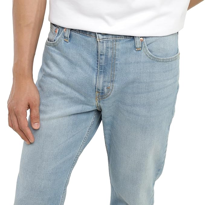 Levi's Men's 511 Slim Fit Mid Rise Blue Jeans