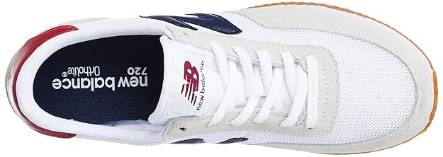 new balance Unisex-Adult 720 Sneaker (White)