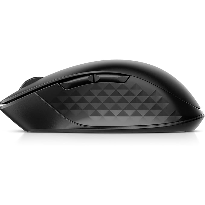 HP 430 Multi-Device Bluetooth Wireless Mouse with 4 Programmable Buttons/ 800 DPI - 4000 DPI/Fast Scrolling/Compatibility to Windows, macOS, Chrome OS/Black