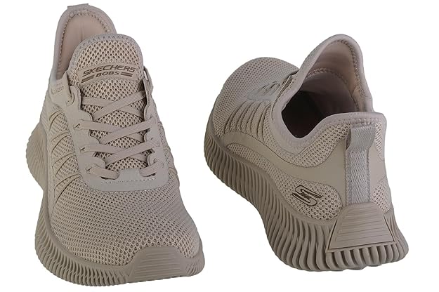 Skechers Women Bobs Geo New Aesthetics Lace Up Shoe