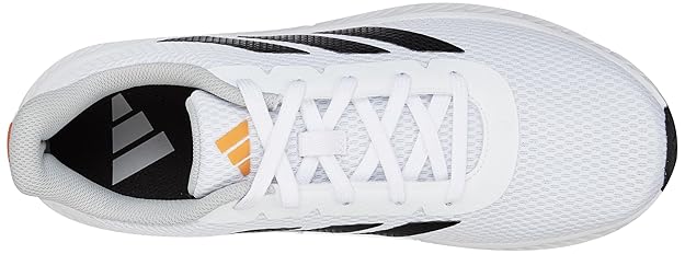 adidas Men Lace Up Running Shoes (White)