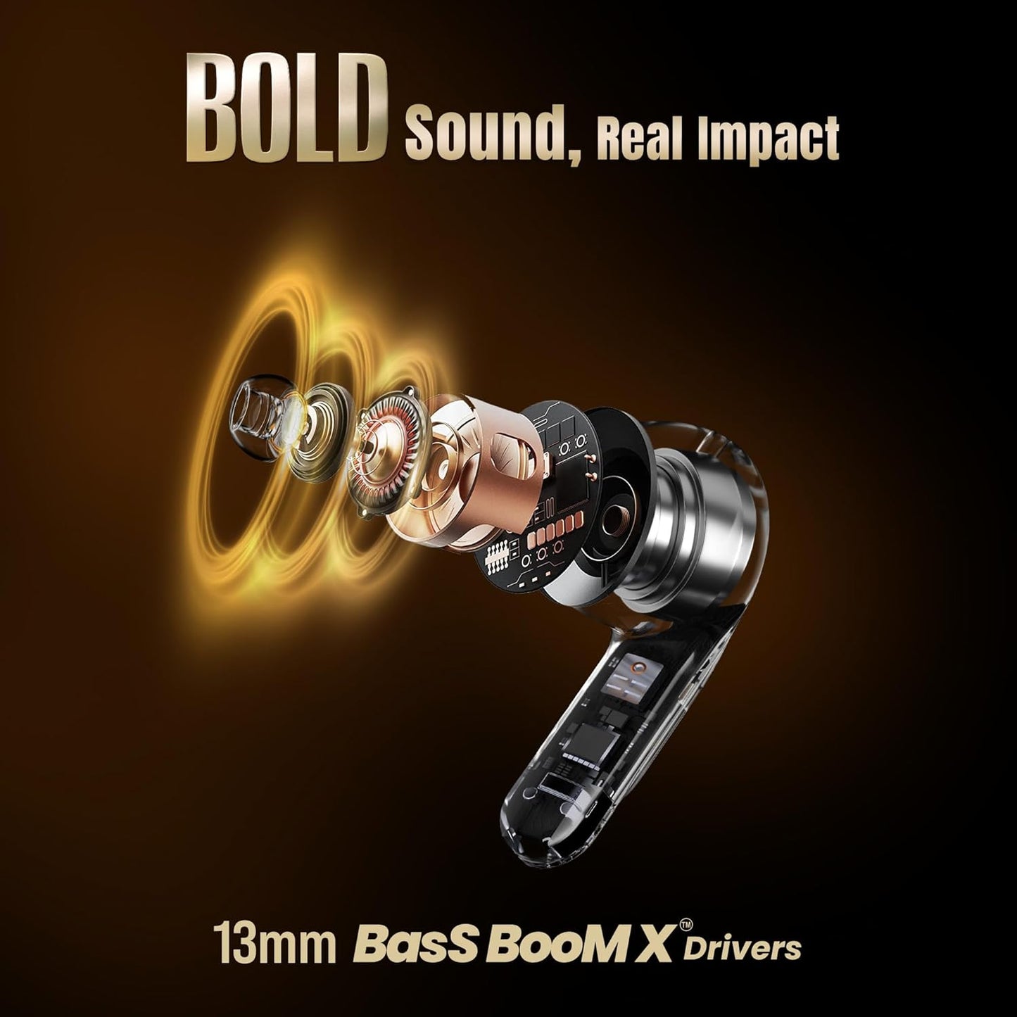 ACwO DwOTS Bold Earbuds | India’s 1st Smart 1.83” True HD Touch Display | ANC (32dB) | 60Hrs Playtime (3 Color options)