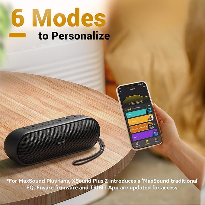 Tribit XSound Plus 2 30W 5.3 Bluetooth Wireless Speakers, 24H Playtime,IPX7 Waterproof,Built in Mic,150ft BT Range (2 color options)