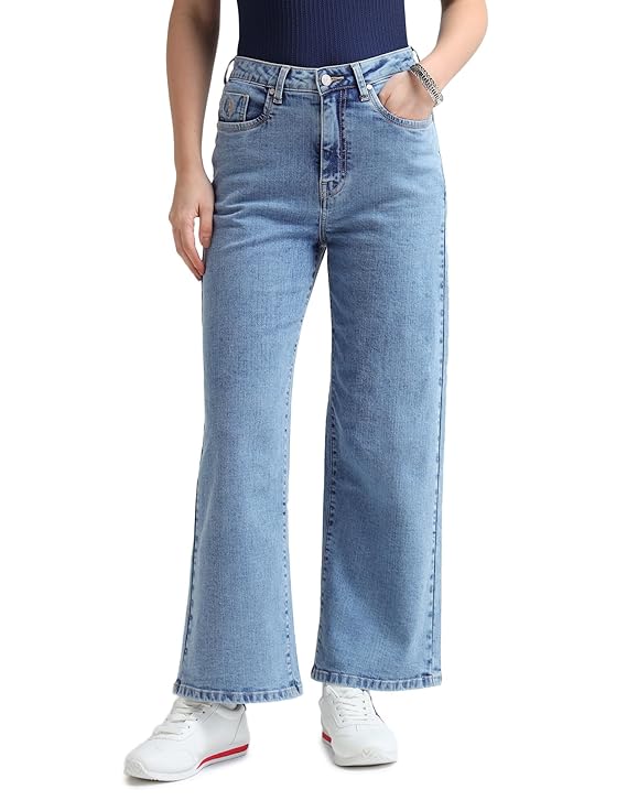 U.S. POLO ASSN. Women's Loose High Rise Jeans