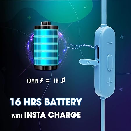 JBL Tune 215BT, 16 Hrs Playtime with Quick Charge, in Ear Bluetooth Wireless Earphones with Mic (3 Color options)