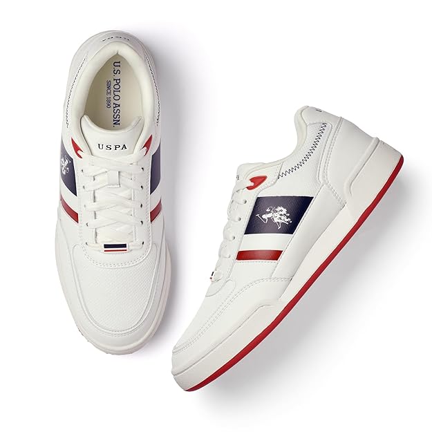US Polo Association Men LUIS Driving Shoes (White)