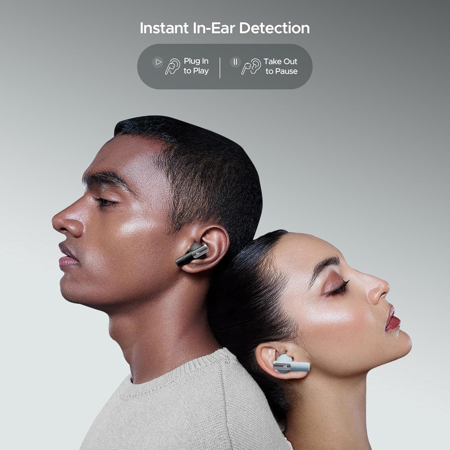 boAt Nirvana Ivy, 50dB Hybrid Active Noise Cancellation, 360º Spatial Audio,Fast Charge, v5.3 Bluetooth Earbuds (2 Color options)