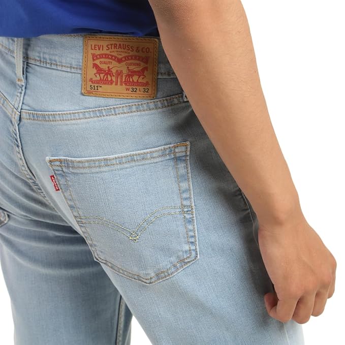 Levi's Men's 511 Slim Fit Mid Rise Stretchable Jeans