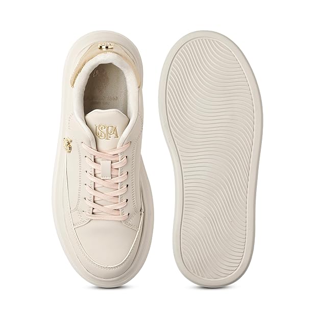 U.S. Polo Assn. Women Lace Up Sneaker Shoes