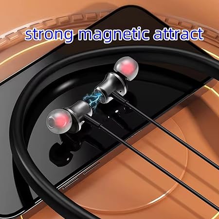 iFAST Digital Display Bluetooth 5.4 Wireless Neckband Earphone with Mic | Up to 100 Hours Music Playtime (3 color options)