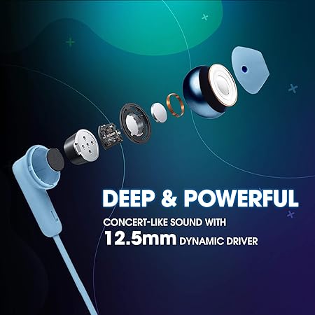 JBL Tune 215BT, 16 Hrs Playtime with Quick Charge, in Ear Bluetooth Wireless Earphones with Mic (3 Color options)