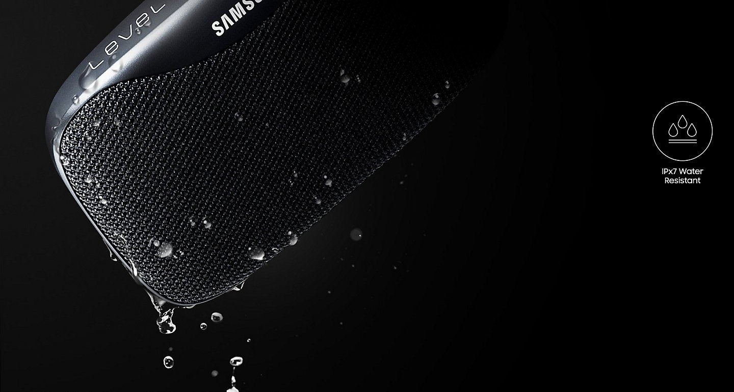 Samsung Level Box Slim EO-SG930CLEGIN Water Resistant Pocket Sized Bluetooth Speaker (3 color options)