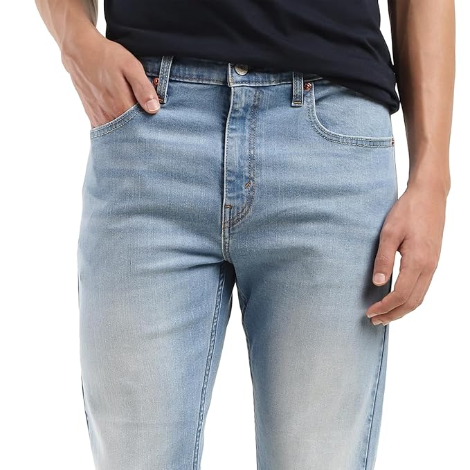 Levi's Men's 512 Slim Tapered Fit Mid Rise Blue Jeans