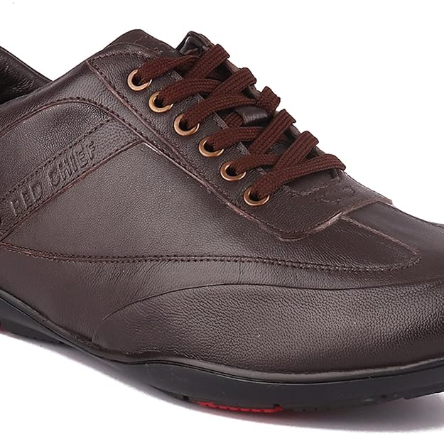Red Chief Casual Sneaker Shoes for Men (Brown)