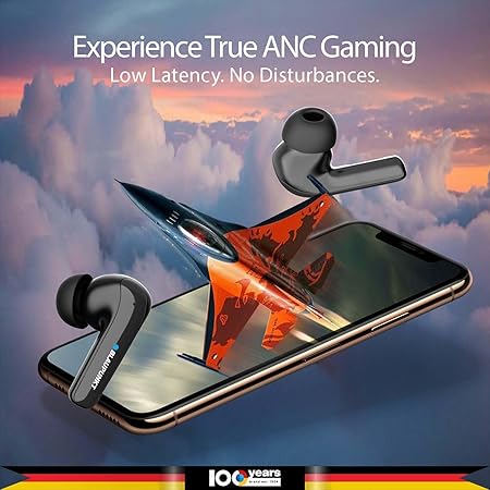 Blaupunkt Newly Launched BTW300 Moksha+ True ANC in Ear Earbuds (Black)