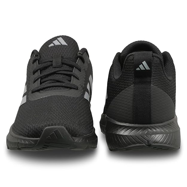 adidas Men Lace Up Running Shoes (Black)