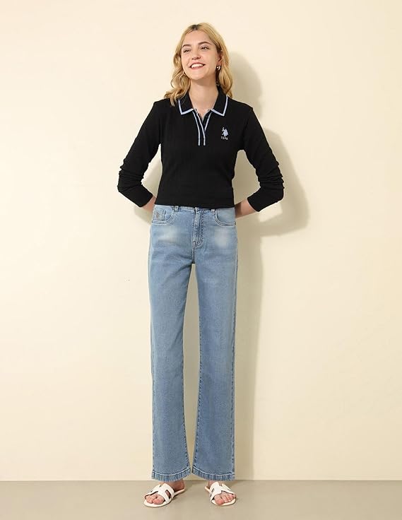 U.S. POLO ASSN. Women's Straight Jeans