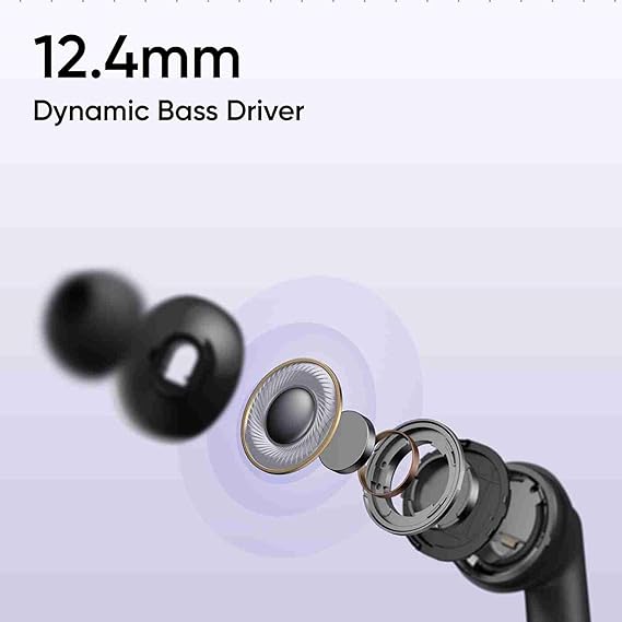 realme Buds T310 True Wireless in-Ear Earbuds with 46dB Hybrid ANC, Upto 40Hrs Battery and Fast Charging (3 Color options)