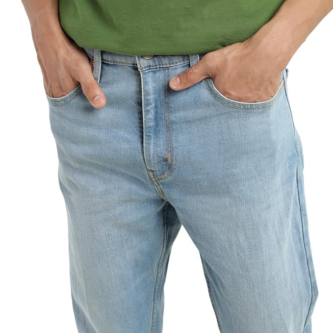 Levi's Men's 512 Slim Tapered Fit Mid Rise Blue Jeans