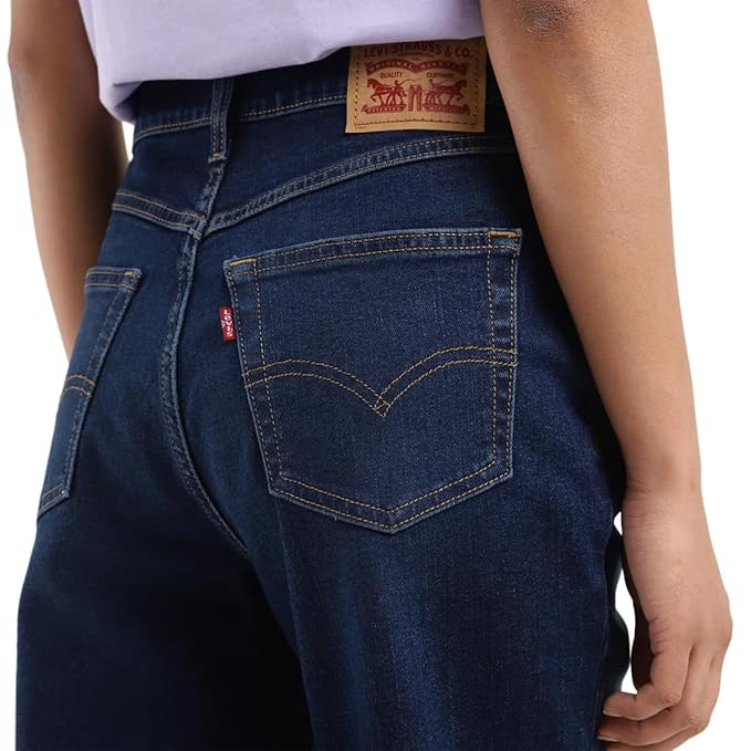 Levi's Women's High Rise Mom Loose Tapered Fit Jeans
