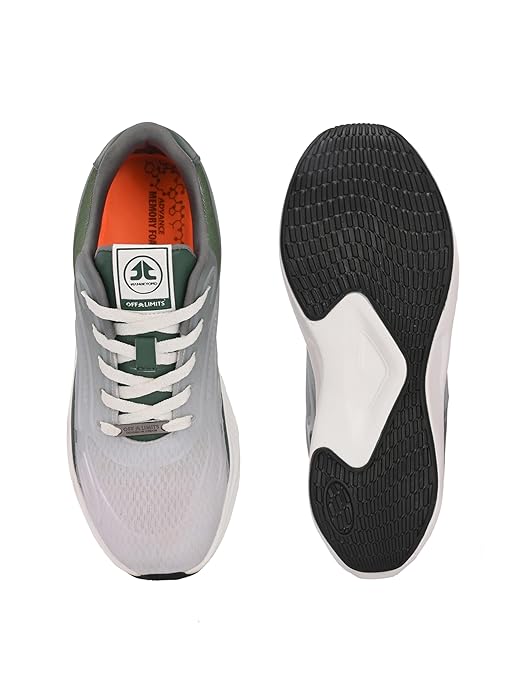 OFF LIMITS Men's Gladiator Lightweight Breathable Comfortable Running Shoes for Men with Shock-Absorption Technology, Sports Fashion Walking Hiking Sneakers for Mens Casual Workout Footwear