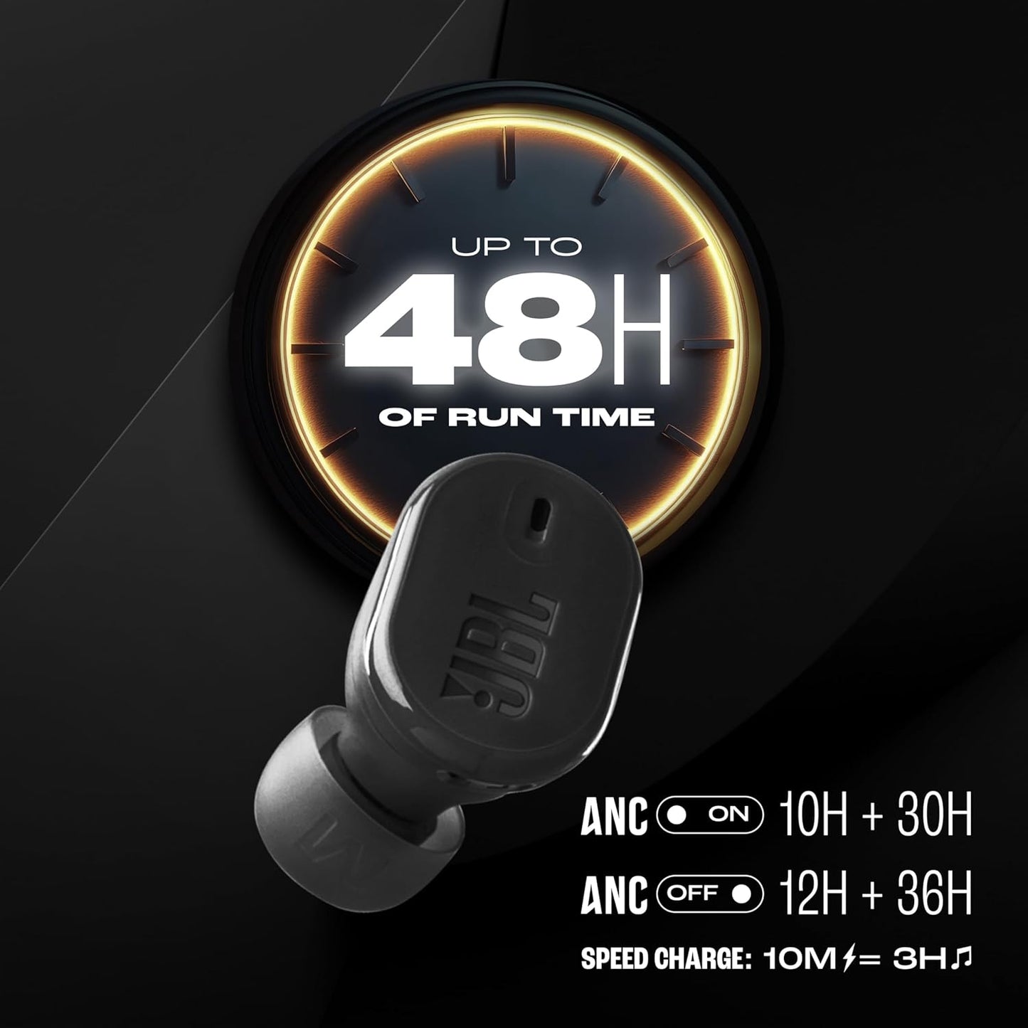 BL New Launch Tune Buds 2 TWS, ANC Earbuds,48Hr Playtime, 6 Mics for Clear Calls (3 Color options)