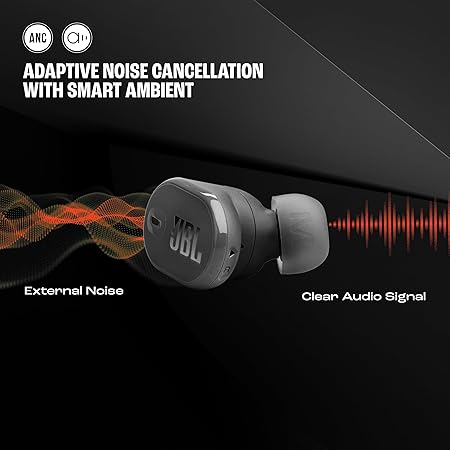 BL New Launch Tune Buds 2 TWS, ANC Earbuds,48Hr Playtime, 6 Mics for Clear Calls (3 Color options)