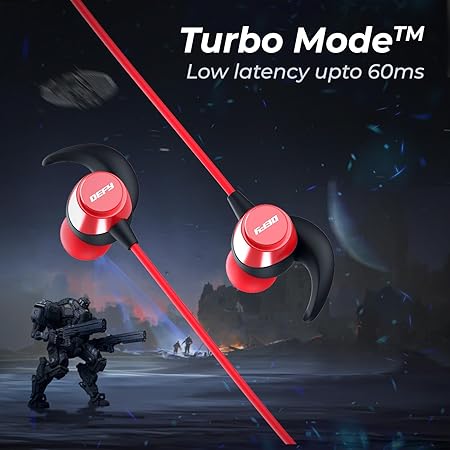 Defy Fuzionx Pro with 16 Hours Playback, Fast Charge, Low Latency, Enc Noise Cancellation, Quick Pair & Connect, Bt V5,2 (2 color options)