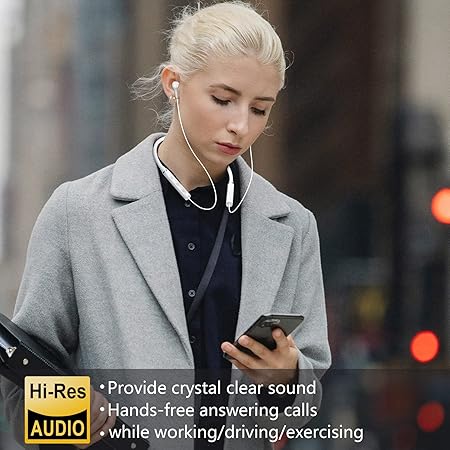 Bluetooth Neckband Headphones for Samsung S24 S23 FE in-Ear Magnetic Earbuds Noise Canceling Bass (2 color options)